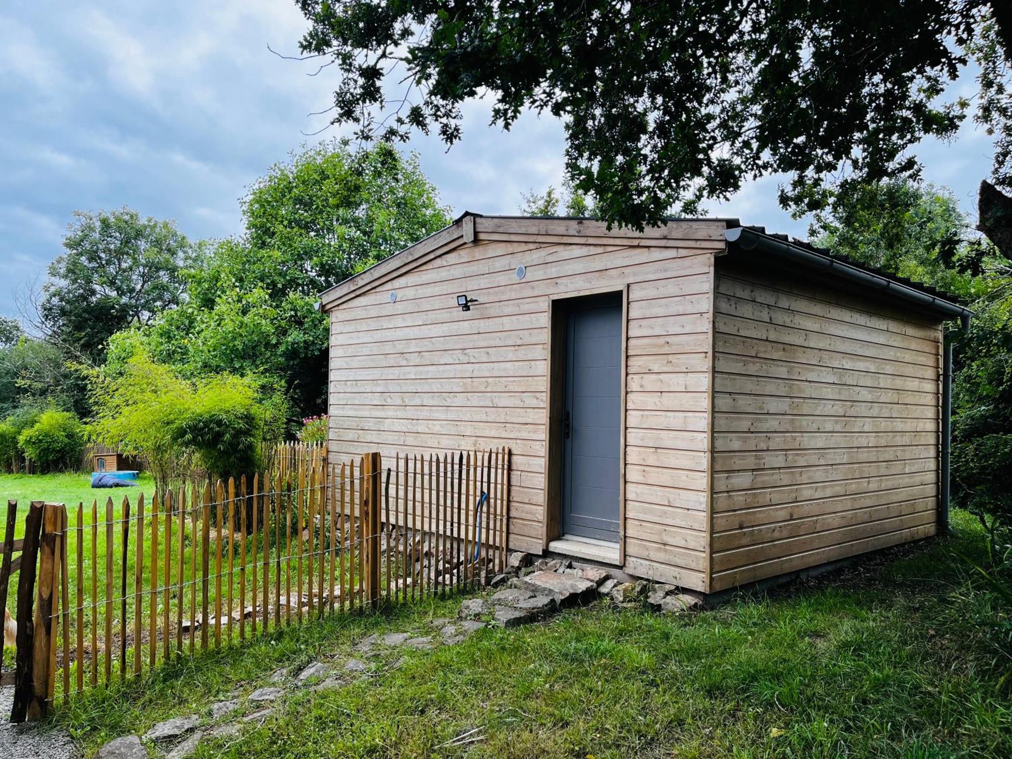 Chalet Des Fees - Piscine Crozon Exterior foto